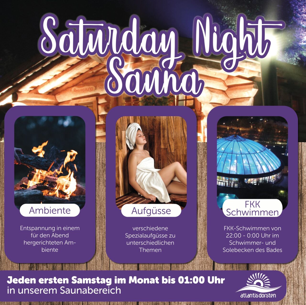 Atlantis Dorsten | Spaßbad, Wellness & Fitness