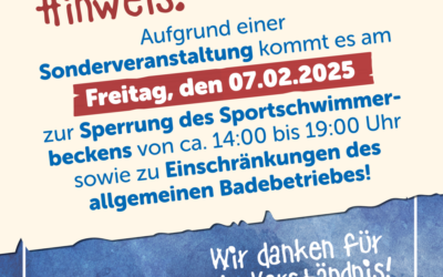 Information zur Beckenbelegung